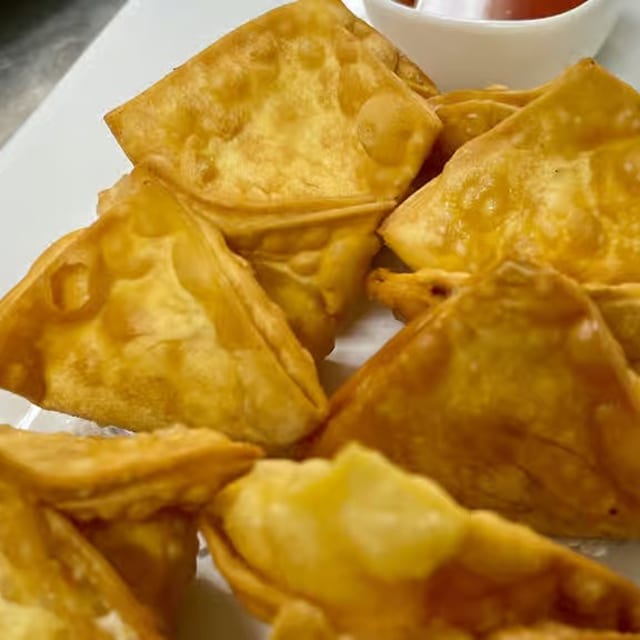 Crispy Crab Wontons.