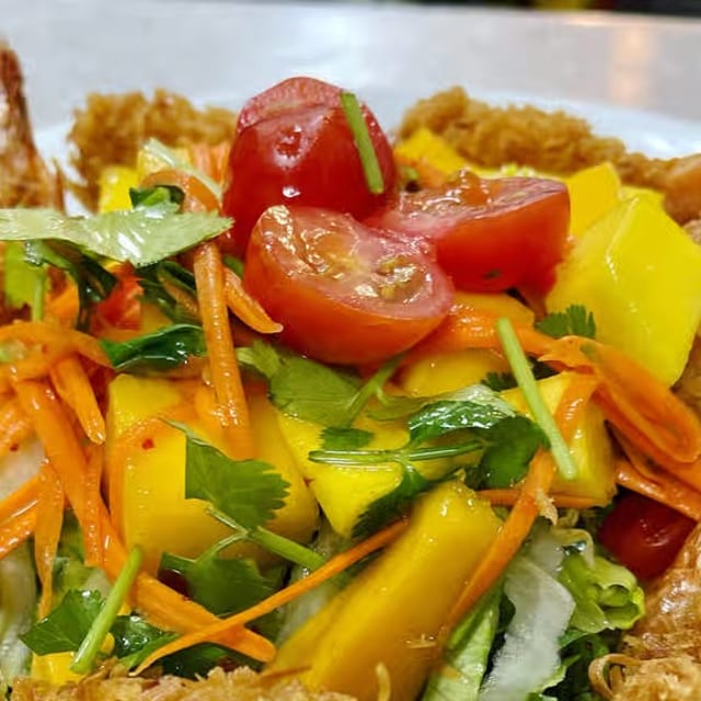 Heavenly Coconut Shrimp Salad.