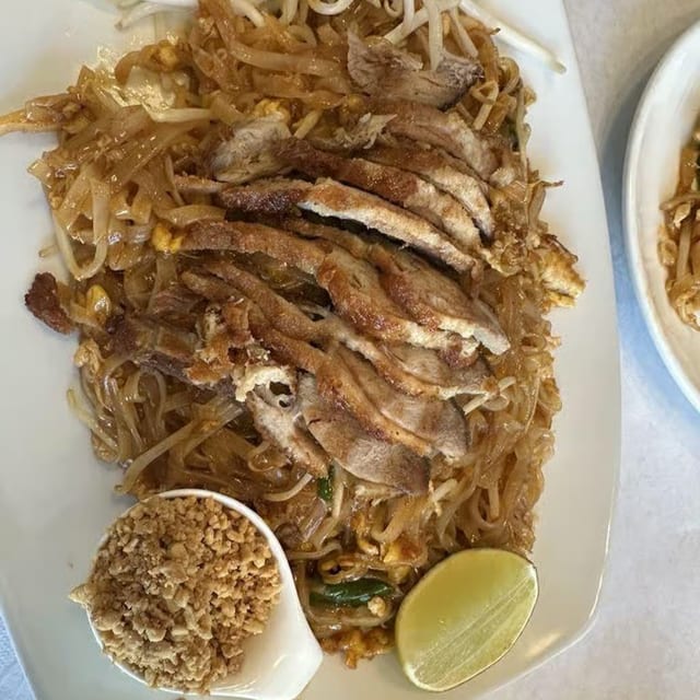 Crispy Duck Pad Thai.