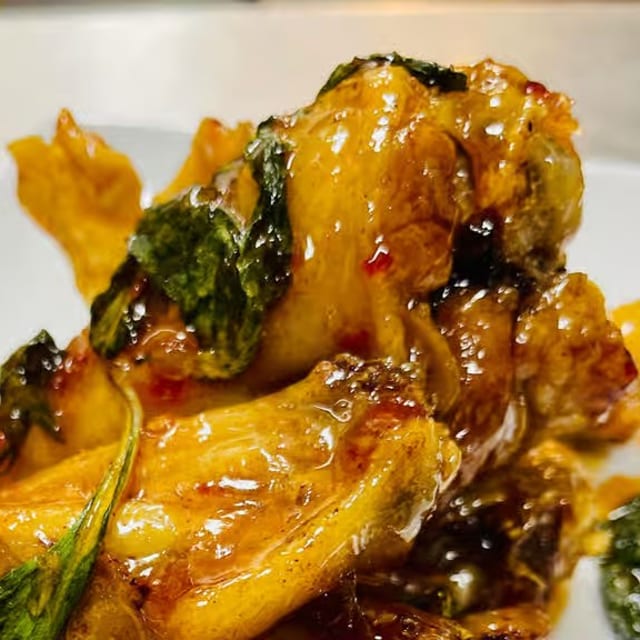 Sweet Chili Wings.